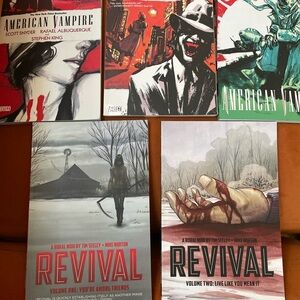 American Vampire and Revival Comic Book Set